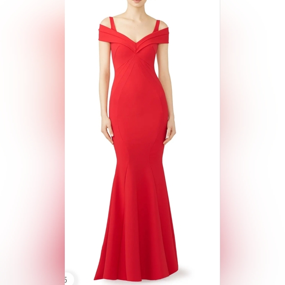 Chiara Boni La Petite Robe Mermaid Dress Navy Blue Size 48 (12) Prom Wedding - Picture 16 of 16